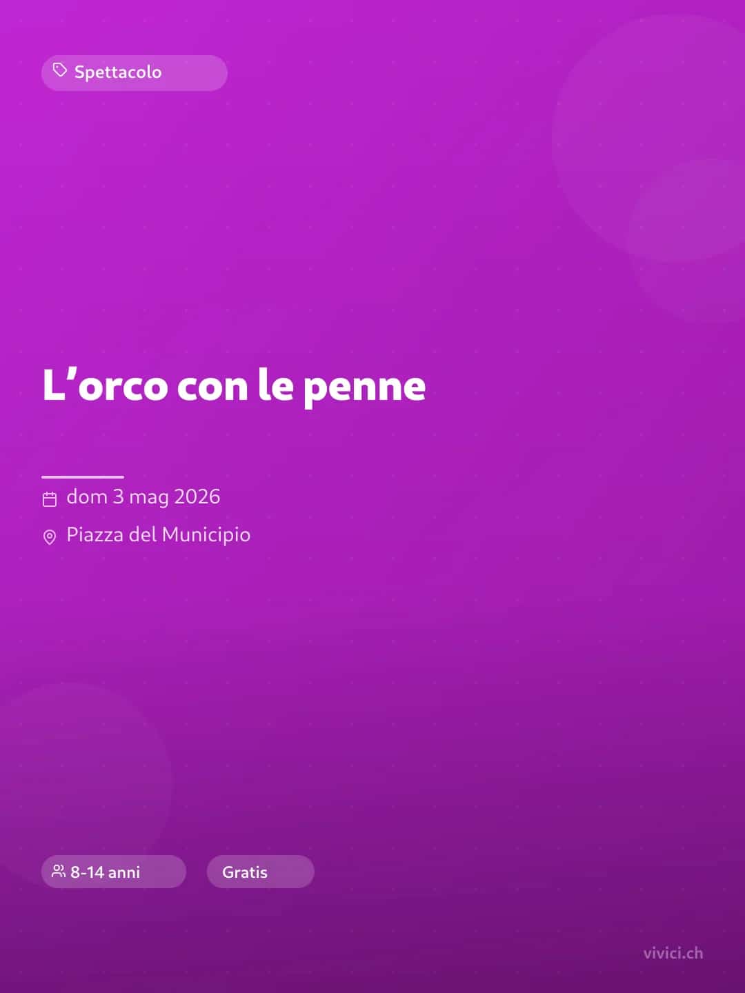 L’orco con le penne