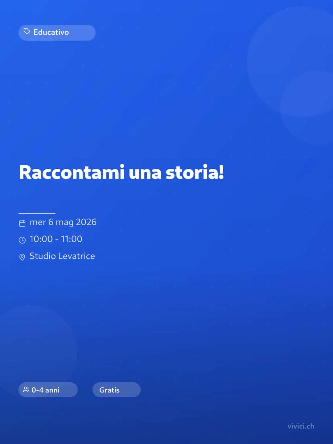 Raccontami una storia!