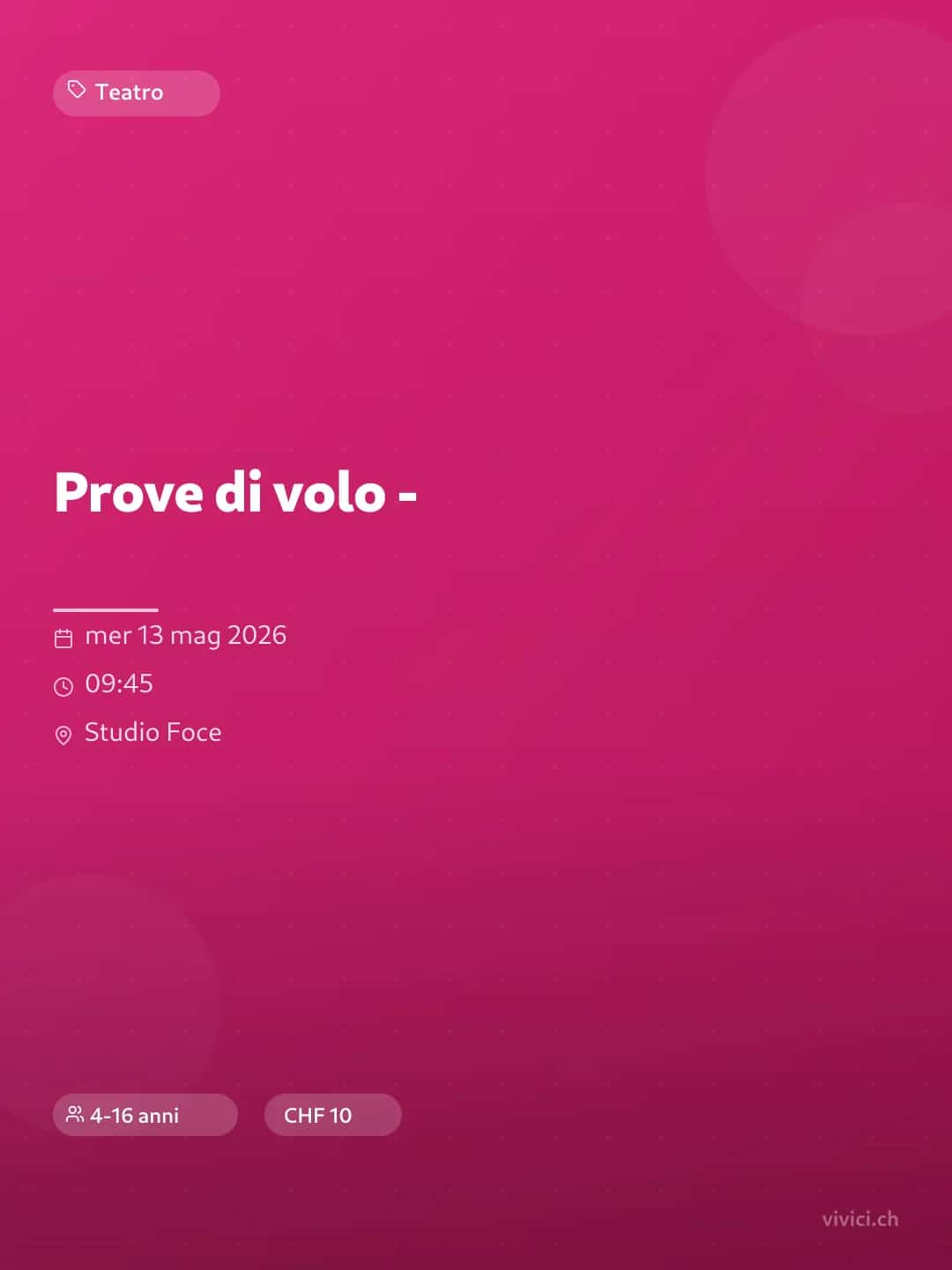Prove di volo -