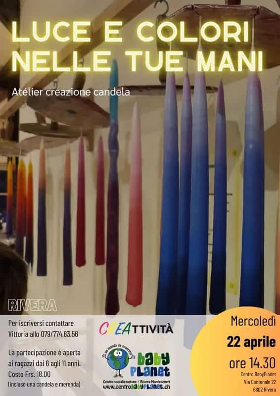 Il Centro di Socializzazione BabyPlanet con CREATTIVITÀ organizza uno stupendo Atelier di creazione 