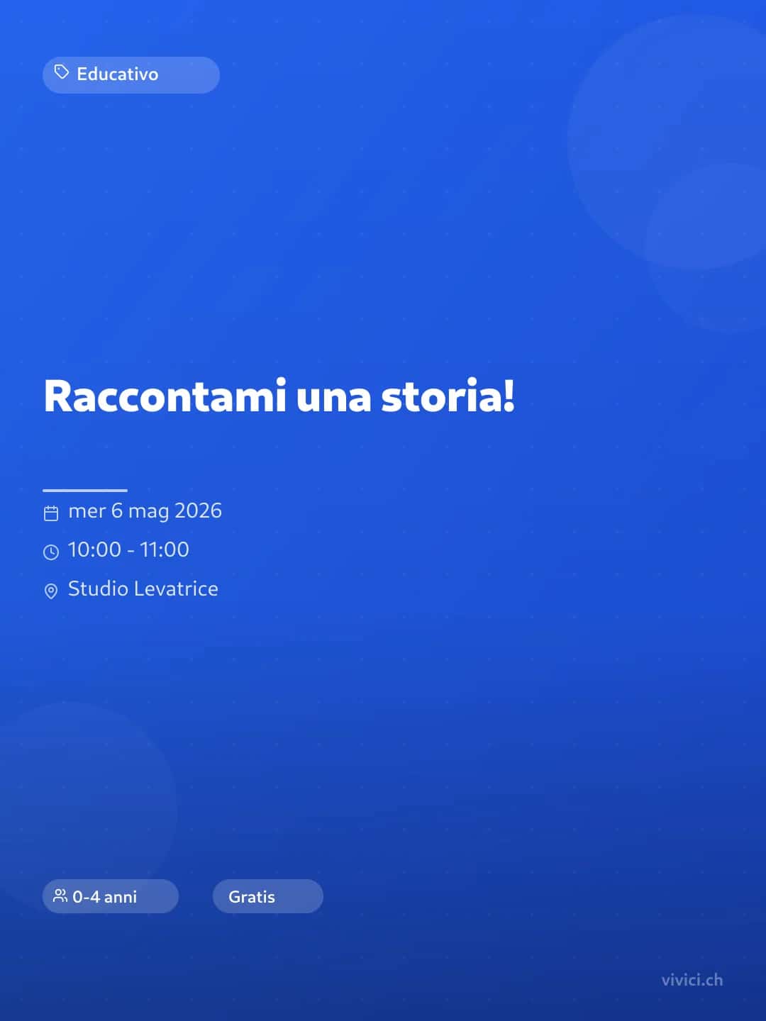 Raccontami una storia!