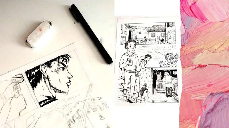 Disegna il tuo fumetto!