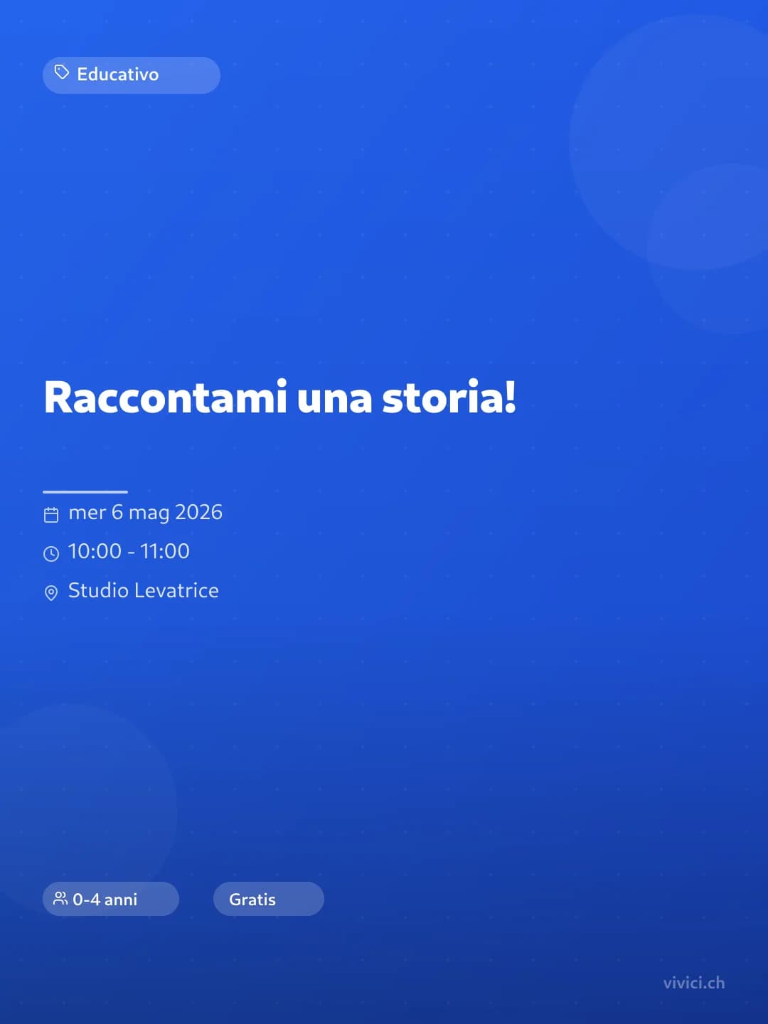 Raccontami una storia!