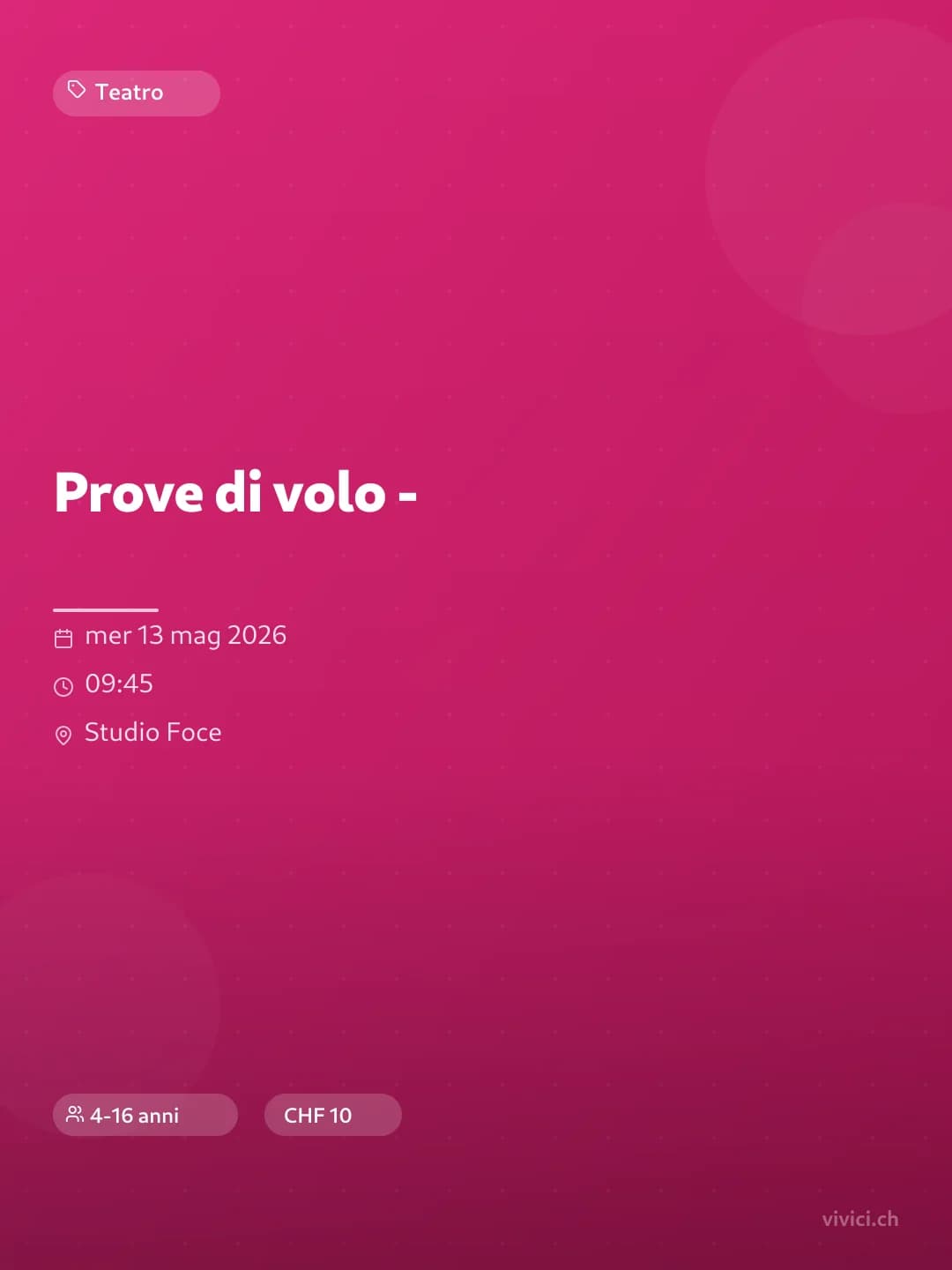 Prove di volo -