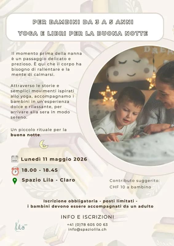 Yoga e Libri per la Buona Notte