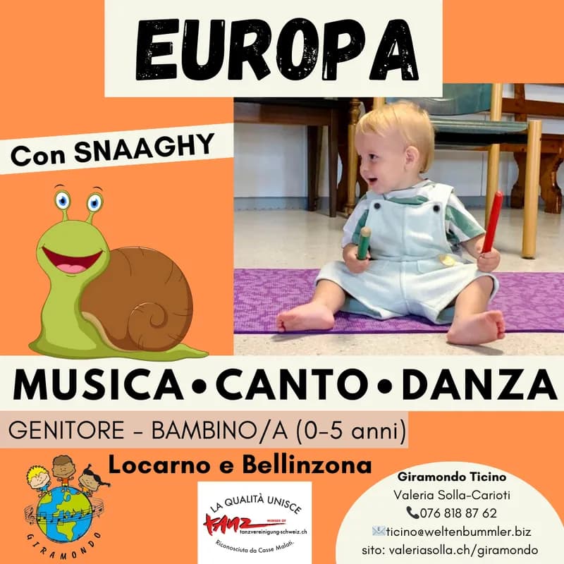 Giramondo Europa — Musica, Canto e Danza a Giubiasco