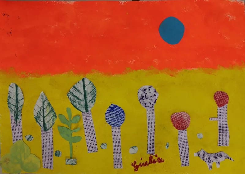 La magia del frottage