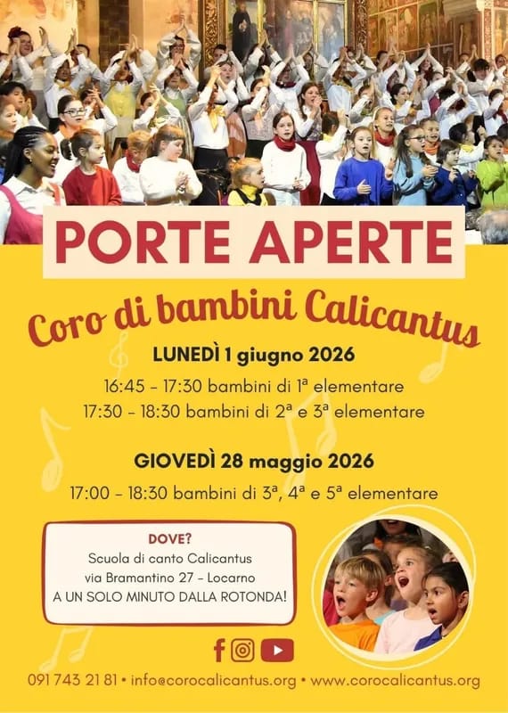 Porte Aperte – Coro di bambini Calicantus