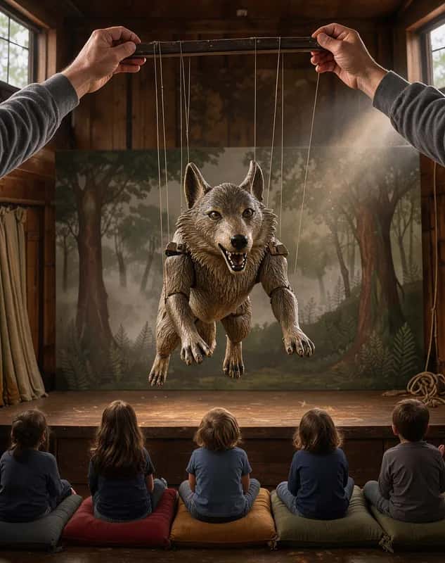 Il Grande Lupo Bulgaro - L'arte delle marionette a fili