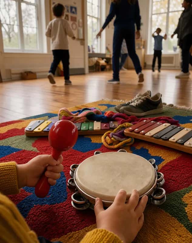 Musicantis 0-4 anni - laboratorio musicale per famiglie a Viganello