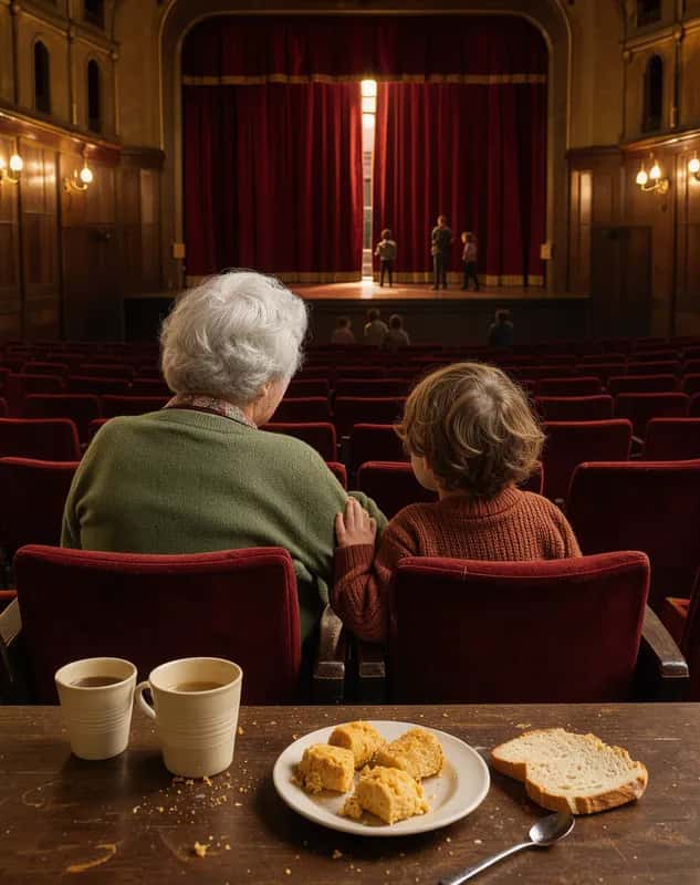 Fuga a 4 mani per nonna e bambino