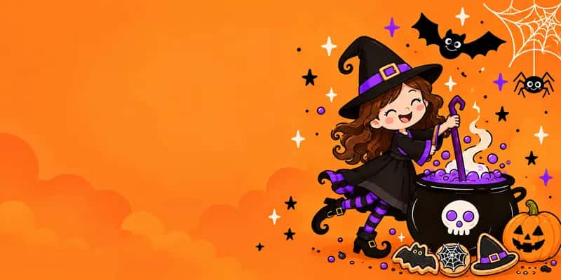 Strega Pasticcia e i Biscotti Magici di Halloween