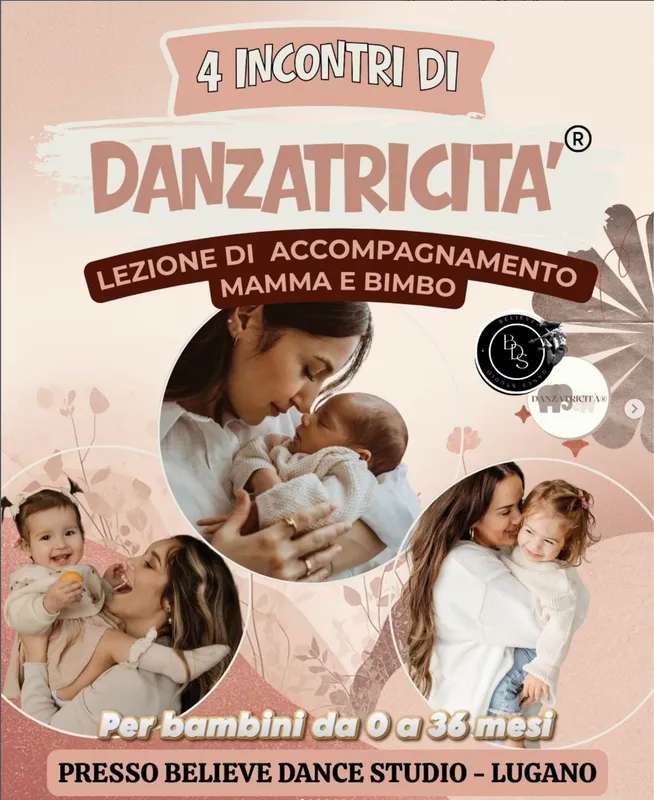 Danzatricità 0-6 mesi (mamma/papà e bimbo/a)