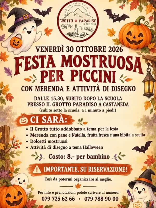 Festa Mostruosa per Piccini