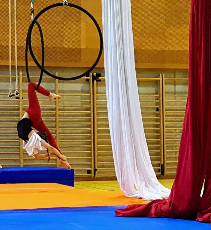 Allenamento libero con il Circo Fortuna
