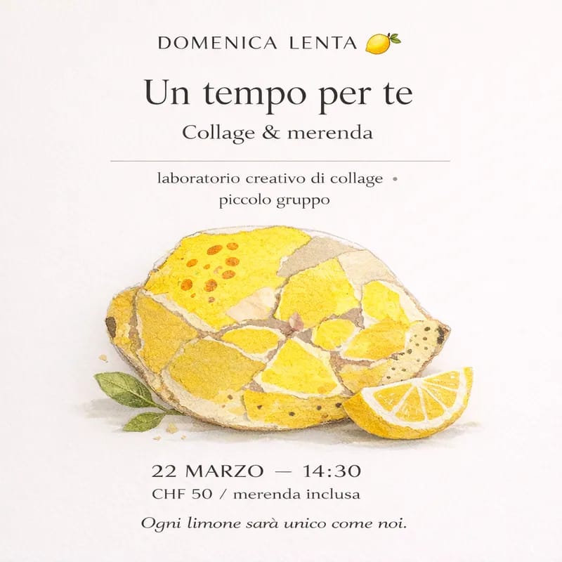 Domenica lenta — Limoni in Festa