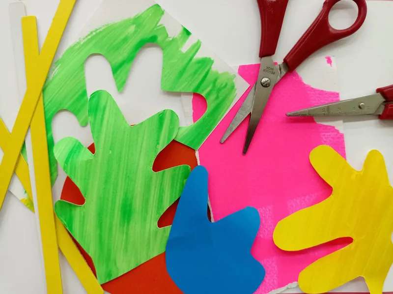 Collage: il giardino di Matisse